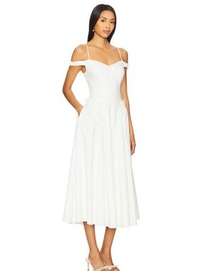 Elvinia Dress in White